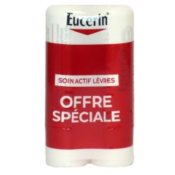 Labello Soin actif lèvres stick 2x4,8g