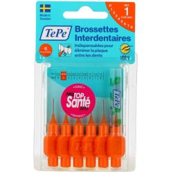 Brossettes Interdentaires 0,45 mm Originale - 6 brossettes