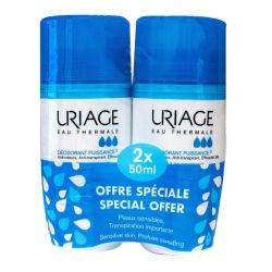 Uriage Déodorant à bille puissance 3 2x50ml