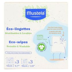 Mustela Lingettes Lavables Recharge