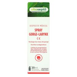 Olioseptil Spray Gorge-Larynx 20Ml