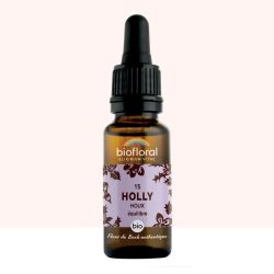Fleur de Bach No 15 Holly, Houx - Bio Demeter - 20 ml