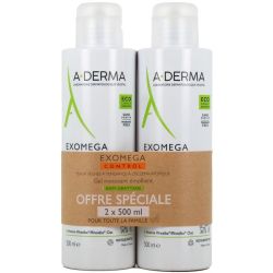 A Derma Gel Moussant Emoll A-Grat 2X500Ml