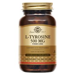 Solgar L-Tyrosine 500mg 50 gélules végétales