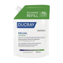 Ducray Kelual Squa Shp Pel Gras Rech400Ml
