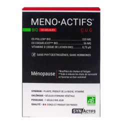 Aragan Menoactifs Bio 30 Gel