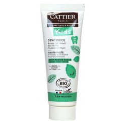 Cattier Dentifrice 7Ans Et Menthe T/50Ml