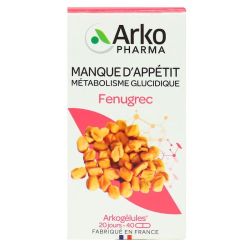Arkogelule Bio Fenugrec Bte 40 Gelu