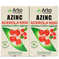 Arko Azinc Acerola 1000 Cpr Croq 30 X2