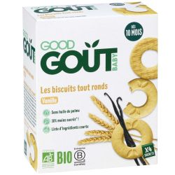 Good Gout Biscuits Tout Ronds Vanille 80G