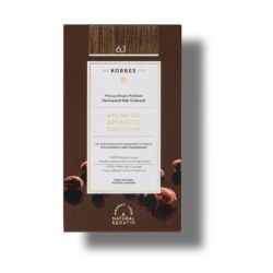 Korres coloration permanente huile d'Argan 6.1 Blond Foncé Cendré