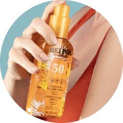 Huile sèche solaire SPF 50 - Monoï