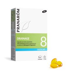 Pranarom Oleocaps 8 Drainage 30Cap Bio