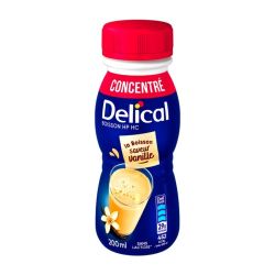 Delical Concentré Boisson Hypercalorique Vanille - 4 x 200 ml