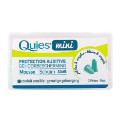 Quies Mousse Mini Bte 3 Paires