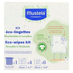 Mustela Lingettes Lavables Kit Starter