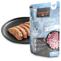 Leonardo Sachet Fraicheur Kitten Volaille - Chaton 85 g