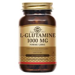 Solgar L-Glutamine 1000mg 60 gélules végétales