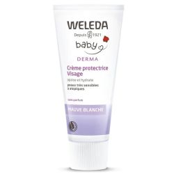 Crème protectrice Visage à la Mauve blanche Bébé Derma - 50 ml