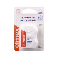 Elmex Fil Dent Cire Menthe 50M