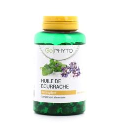 Go Phyto Huile de Bourrache Antioxydant - 200 capsules