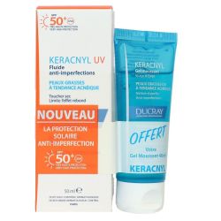 Ducray Keracnyl Uv 50  Gel Moussant