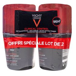 Vichy H Deod Clinical Control 96H 50Mlx2