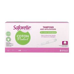 Saforelle Coton Protect Tampons Applic 16