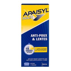 Apaisyl Poux Xpress Shg  Peigne 100Ml
