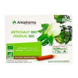 Arkofluides Bio Artichaut Fenouil 20X10Ml
