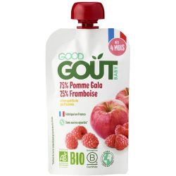 Good Gout Gourde Pomme Framboise 120G