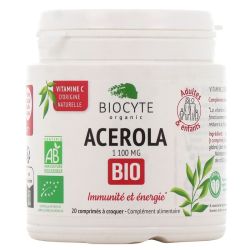 Acérola Bio 1 100 mg - 20 comprimés