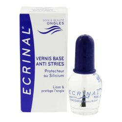 Ecrinal Vernis Base A/Stries Siliciu 10Ml