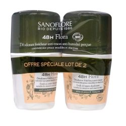 Sanoflore Deo Bille 48H Flora 2X50Ml