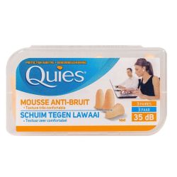 Quies Mousse Chair Bte 3 Paires