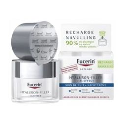 Eucerin Hyaluron-Filler + 3x Effect Nuit Recharge 50 ml