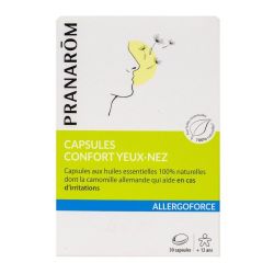 Pranarom Allergoforce Caps Conf Yeux Nez