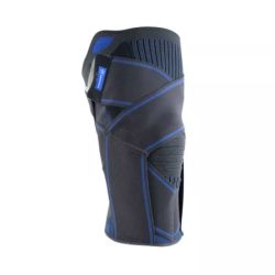 THUASNE Ligastrap Genu - Genouillère Ligamentaire à Sanglage Fonctionnel - Gris Taille 5