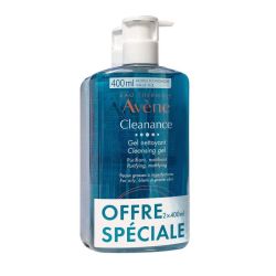 Avene Cleanance Gel Nettoy Pomp 400Mlx2