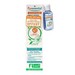 Puressentiel Spray aérien assainissant 200ml + gel antibactérien 25ml