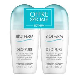 Déo Pure Déo Pure Roll-on Anti-transpirant 2x75 ml