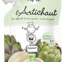 Popote Gourde Artichaut Bio 120G