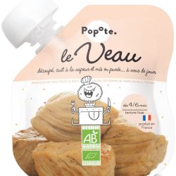 Popote Gourde Veau Bio 60G