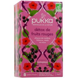 Infusion Détox de Fruits Rouges Bio - 20 sachets
