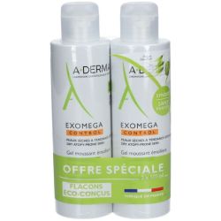 A Derma Exomega Control Gel Mou 500Mlx2