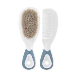 Comb And Natural Hair Brush Baby Care - blue - 15/5/3 cm