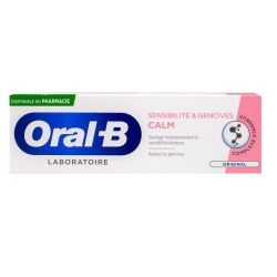 Oral-B Calm dentifrice sensibilité et gencives 75ml