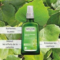 Huile de Massage Minceur BOULEAU - 2 flacons de 100 ml