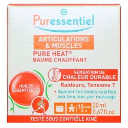 Puressentiel Pure Heat baume chauffant articulations et muscles 20ml