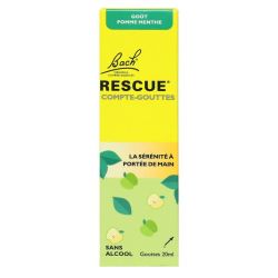 Rescue Goutte Sans Alcool Pomme-Menthe